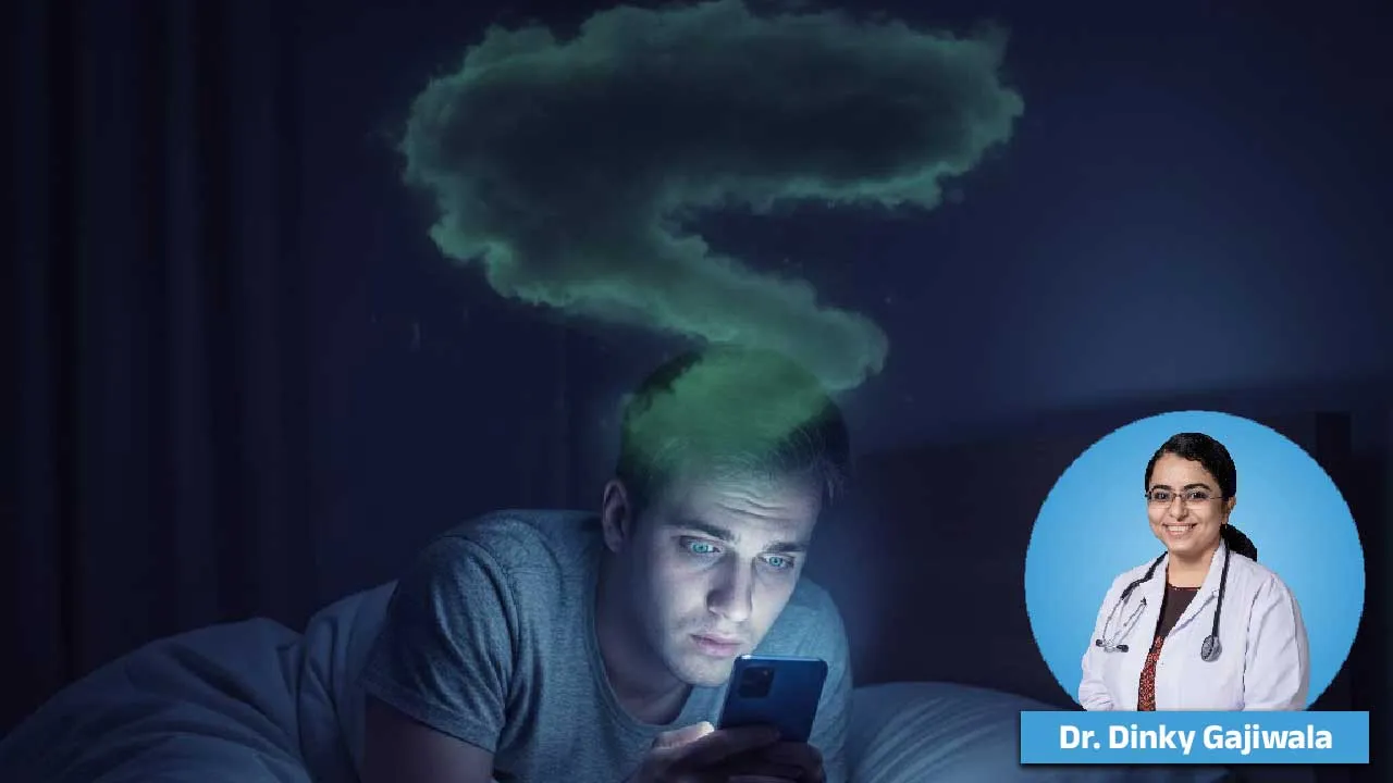 Watching Mobile at night can sabotage your immunity!`