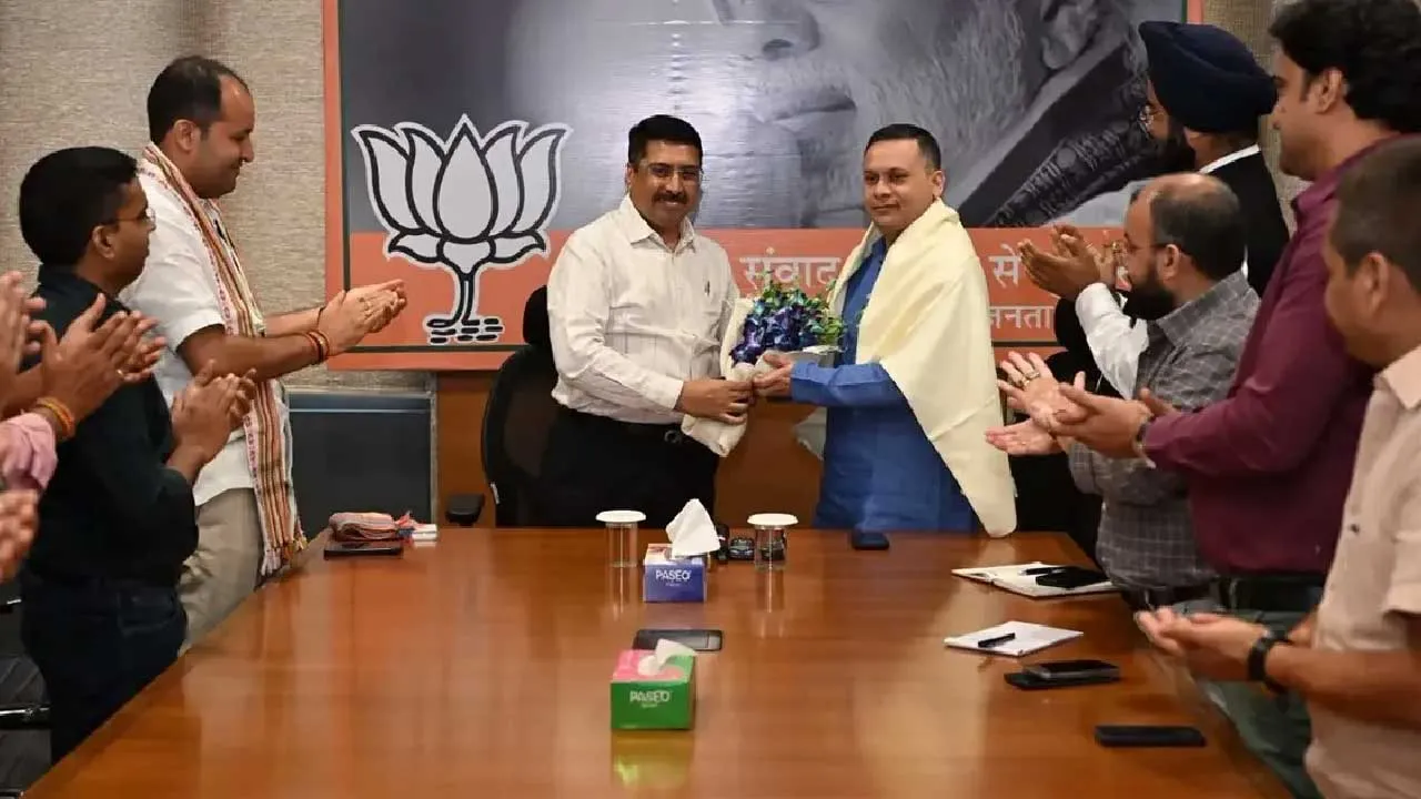 Deepak Mhaske takes charge as BJP's new social media head, expresses gratitude to PM Modi and Amit Malviya