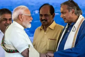 PM Modi and Shashi Tharoor are slapping Pakistan in the country and the world