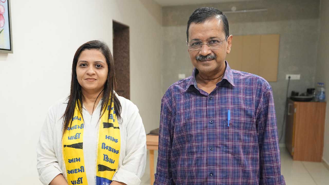 Patidar leader Jeegeesha Patel Joins AAP, Party's focus on Saurashtra