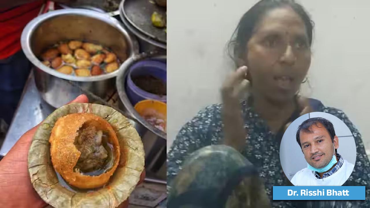 Gol gappa Gone Wrong: UP Woman Suffers Jaw Dislocation After One Big Bite