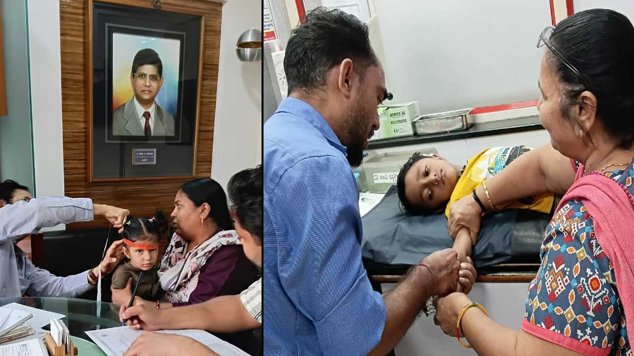 Swarsangya Charitable Trust & Nirmal Hospital Conduct Holistic Child Health Camp Under Poshan Sangam