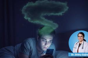 Watching Mobile at night can sabotage your immunity!`