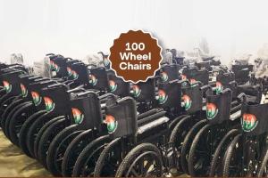 Joy of Giving: Wheelchair Donation Drive for Differently-Abled Children in Ahmedabad
